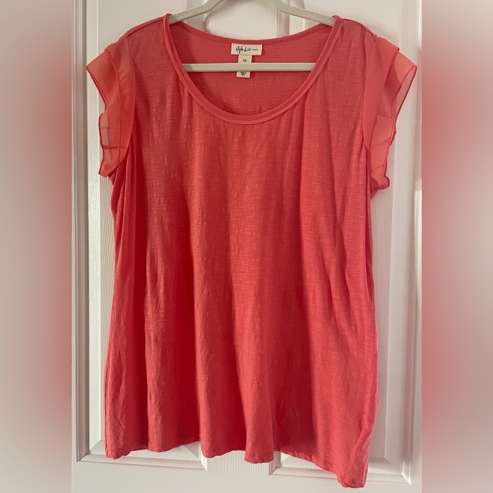Coral Women's Top by Style & Co.